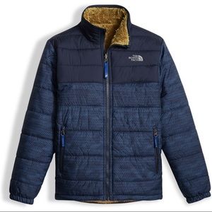 Boys L North Face Reversible Coat